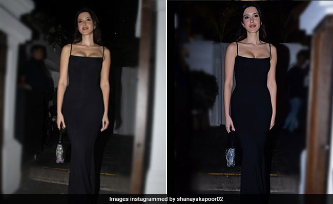 Shanaya Kapoor's Slinky Maxi Dress Is Minimal Only In Essence, Not Effect