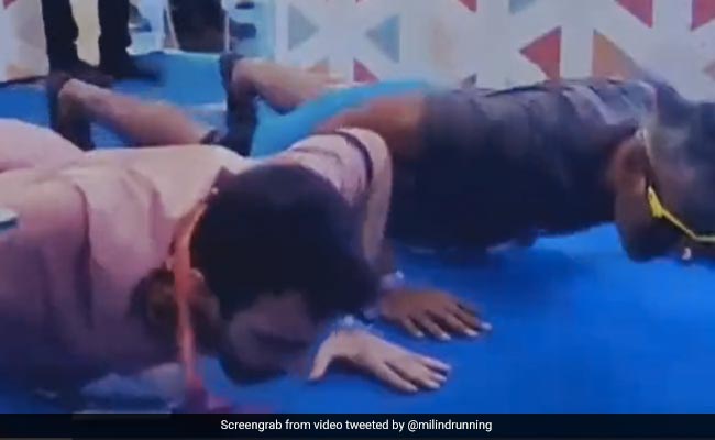 Watch: Milind Soman Asks UAE Ambassador To Do 20 Pushups, Here's Why