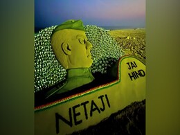 सैंड आर्टिस्ट सुदर्शन पटनायक ने कुछ ऐसे नेताजी को याद किया, वीडियो सोशल मीडिया पर वायरल सैंड आर्टिस्ट सुदर्शन पटनायक ने कुछ ऐसे नेताजी को याद किया, वीडियो सोशल मीडिया पर वायरल