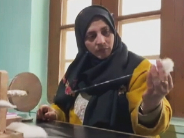Powered By Modified <i>Charkha</i>, Women Spin Success Stories In Kashmir