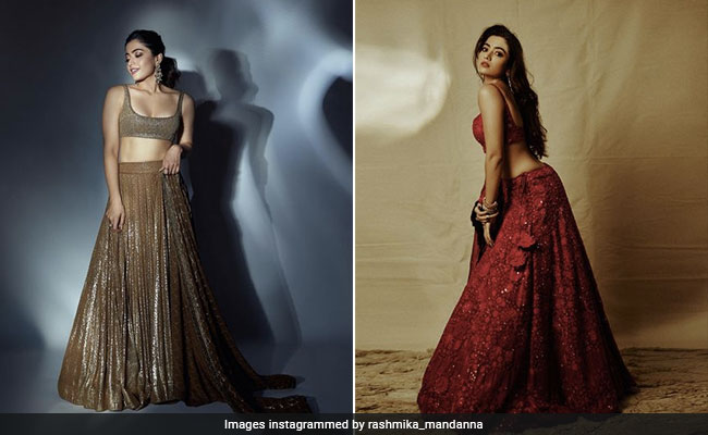 7 Times Rashmika Mandanna's <i>Lehengas</i> Were All The Wedding Fashion Inspo You Needed