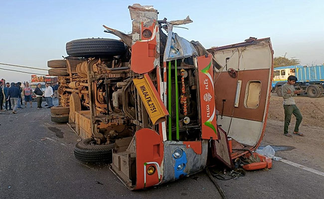 Asked Driver To Slow Down But...: Man Who Survived Nashik Bus Crash