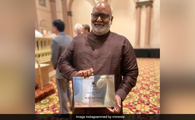 MM Keeravani Wins Best Music For <i>Naatu Naatu</i> (Again). This Time At LAFCA