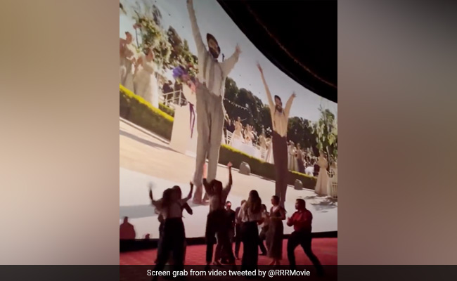 The <i>RRR</i> Effect: <i>Naatu Naatu</i> Takes Over Los Angeles Theatre. Watch