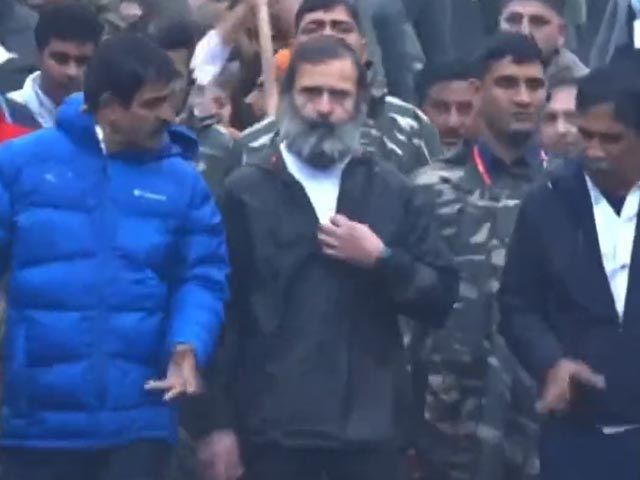 Rahul Gandhi Seen In Jacket For The First Time During Bharat Jodo Yatra