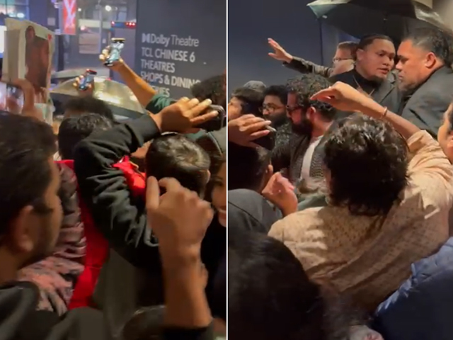 RRR Star Jr NTR Mobbed By Fans At Los Angeles Theatre Ahead Of Golden Globes