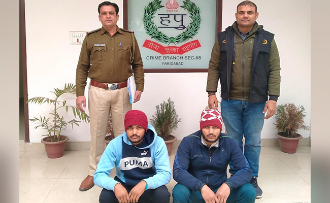 बल्लभगढ़ में जूता व्यापारी पर जानलेवा हमला करने वाले 2 आरोपियों को क्राइम ब्रांच ने किया गिरफ्तार