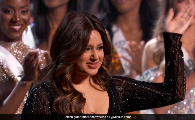 Watch: Harnaaz Sandhu Becomes Emotional As She Takes Her Final Walk As Miss Universe