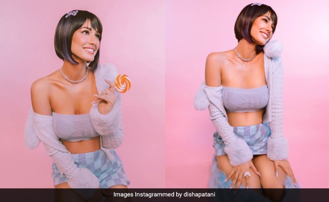 Disha Patani Walks Straight Out Of An Anime-Inspired Winter Wonderland