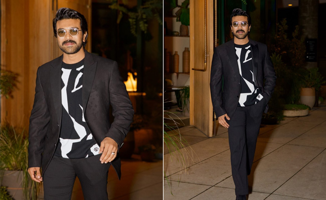 Ahead Of Golden Globe Awards, Ram Charan Attends A Party In Los Angeles. See Pics