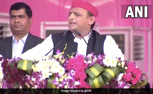 "BJP Carrying Out Fake Encounters With Eye On Polls": Akhilesh Yadav's Claim