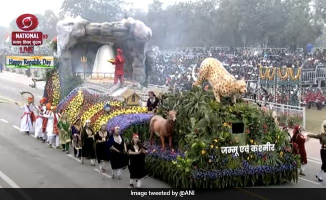Republic Day Parade: Jammu And Kashmir Tableau Shows Era Of Development