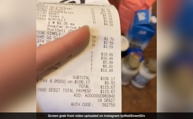 "Inflation Is Real": Viral Video Shows Person Struggling Amid Rising Cost Of Living In US