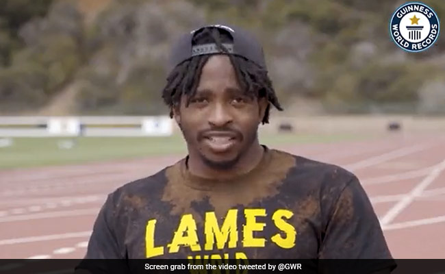 Guinness World Records Shares Video Clip Of Fastest Man On Hands