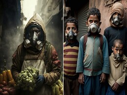 दिल्ली में प्रदूषण रही तो लोगों का होगा यही हाल, मास्क लगाकर जनता रहेगी बेहाल, देखें AI तस्वीरें दिल्ली में प्रदूषण रही तो लोगों का होगा यही हाल, मास्क लगाकर जनता रहेगी बेहाल, देखें AI तस्वीरें