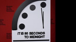 Global Tensions, Climate Crisis Push Doomsday Clock Closest To Catastrophe