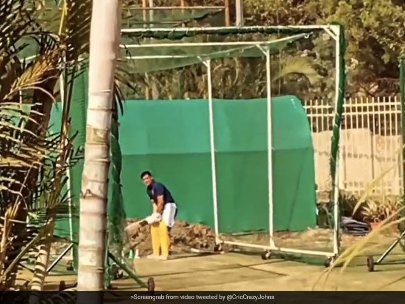 Watch: MS Dhoni Begins Training For IPL 2023, Sweats It Out In Nets