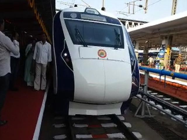 PM Narendra Modi Flags Off Vande Bharat Train Between Secunderabad-Vizag