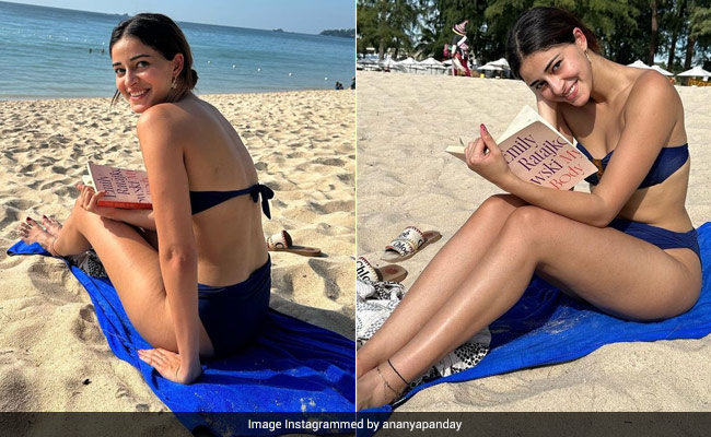 Ananya Panday Soaks In Some Sunshine In The Company Of Her Chic Swim Set