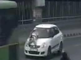 Video: Delhi Man Dragged For Half-A-Kilometre On Car Bonnet Video: Delhi Man Dragged For Half-A-Kilometre On Car Bonnet