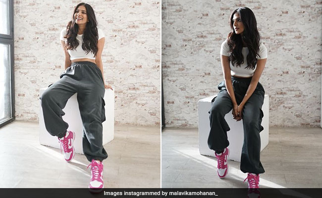 There Is Nothing "Pink Shoes Can't Fix" For A Sporty Chic Malavika Mohanan