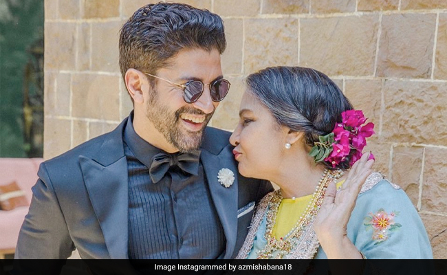 Hey Birthday Boy Farhan Akhtar, Shaban Azmi Is "Very Proud" Of You. See Post