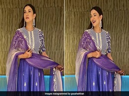Gauahar Khan Is A Festive Delight And It Is All Because Of Her Deep Purple <i>Anarkali</i> Gauahar Khan Is A Festive Delight And It Is All Because Of Her Deep Purple <i>Anarkali</i>