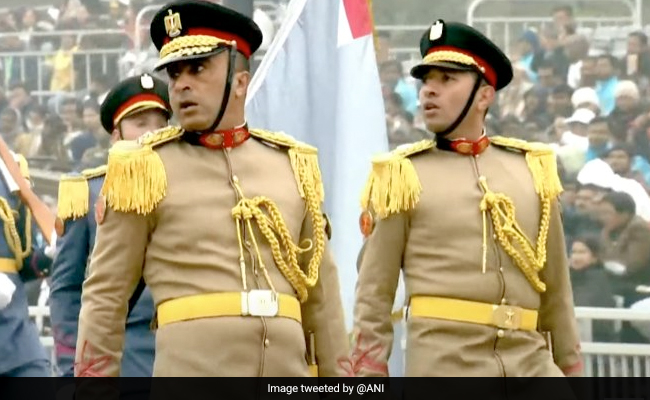 Republic Day Parade: Egyptian Army Contingent Leads March On Kartavya Path