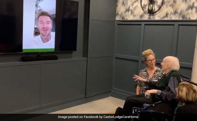 David Beckham Leaves 102-Year-Old Fan Speechless With A Sweet Video Message