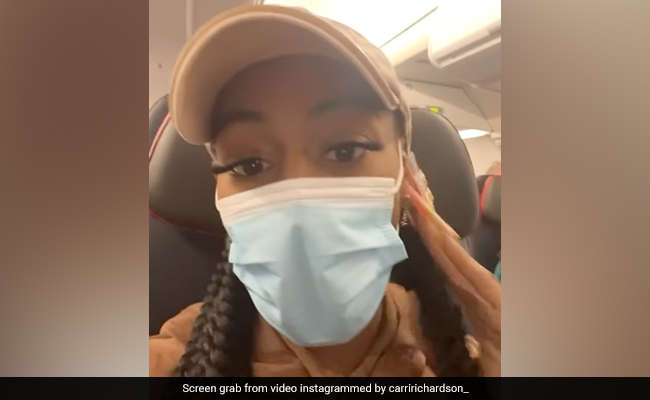 Video: US Athlete Removed From Flight After She Claims She Was "Harassed" By Attendant