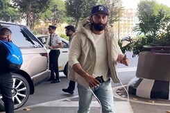 Ranbir Kapoor's Airport OOTD Is White Ranbir Kapoor's Airport OOTD Is White