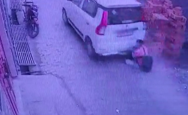 On Camera: Schoolboy Hit By Car, Dragged For 1 km In UP