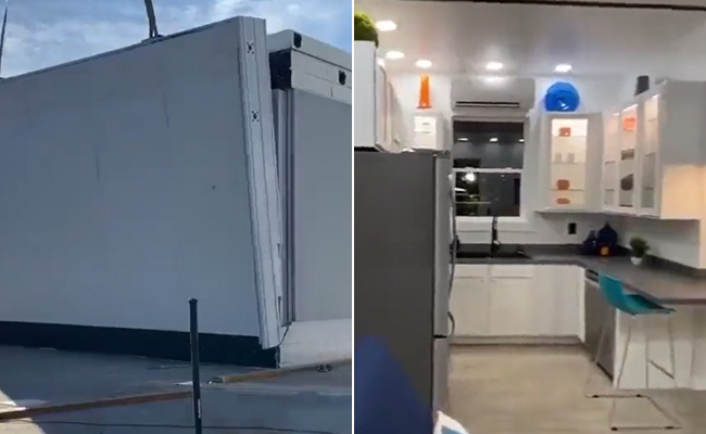 इस छोटे से डब्बे में बंद है एक शानदार घर, आनंद महिंद्रा भी देखकर हो गए दंग, देखें वायरल वीडियो