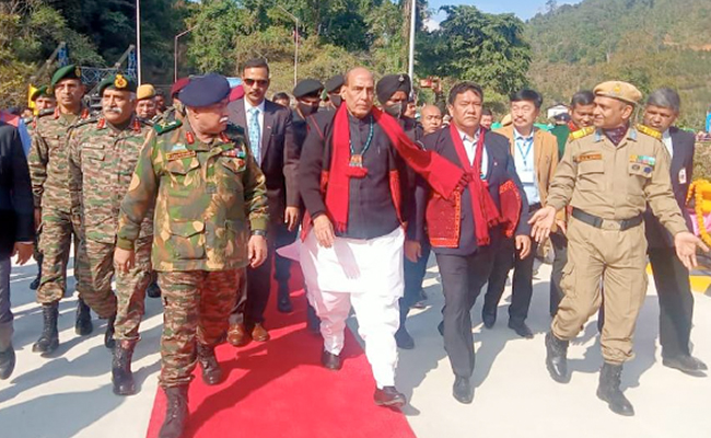 "Confused BRO For 'Bro'": Rajnath Singh's Wordplay For Border Organisation In Arunachal