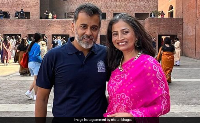 Chetan Bhagat Shares Pictures Of 'The Original Two States'