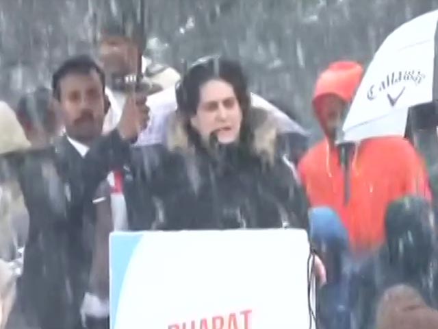 "Save Democracy," Says Priyanka Gandhi At Congress Yatra Finale