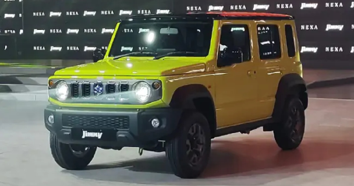 Maruti Launches 5-Door Jimny SUV At Starting Price Of Rs 12.74 Lakh