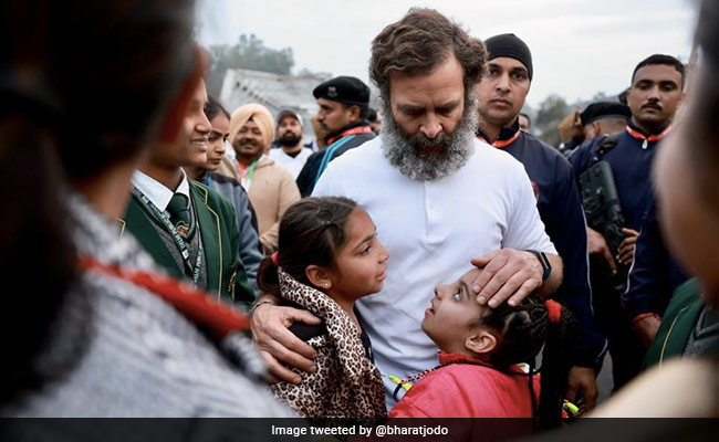"Going Back To My Roots": Rahul Gandhi As Yatra Enters Jammu And Kashmir