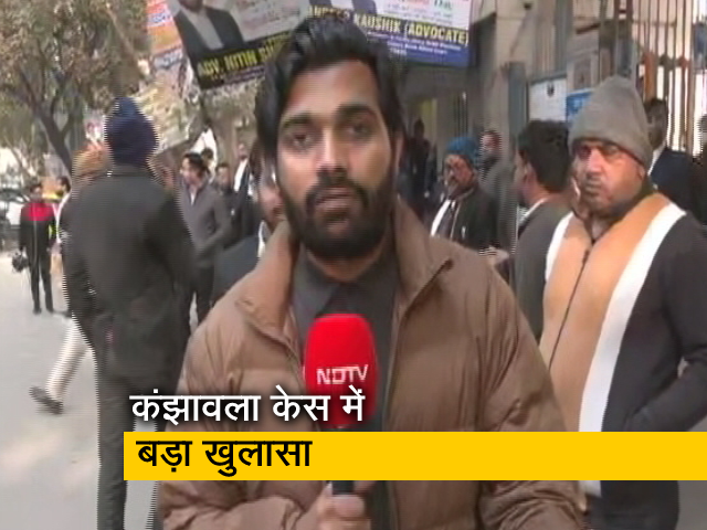 कंझावला केस में आरोपियों की कोर्ट में पेशी, बिना लाइसेंस के गाड़ी चला रहा था चालक