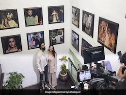 Pics: Alia Bhatt-Ranbir Kapoor, At An Event, Pose Inside A Room Filled With Their Memorable Moments Pics: Alia Bhatt-Ranbir Kapoor, At An Event, Pose Inside A Room Filled With Their Memorable Moments