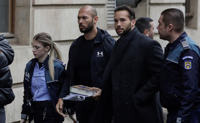 "No Justice In Romania": Influencer Andrew Tate Denies Hurting Women