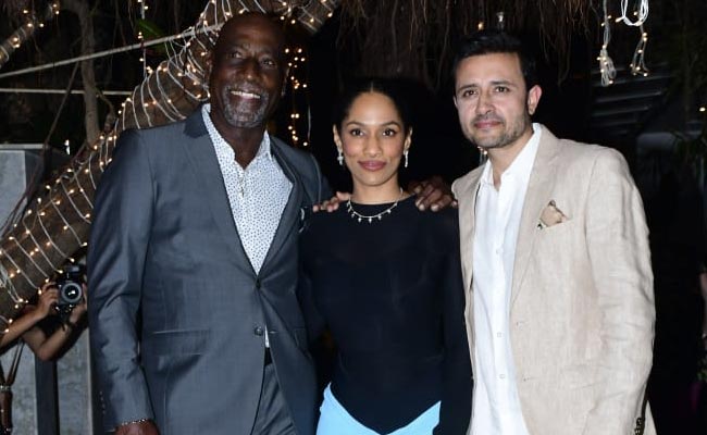 Pics: Masaba Gupta With Dad Viv Richards At Party Post Wedding To Satyadeep Misra. Guest List Inside