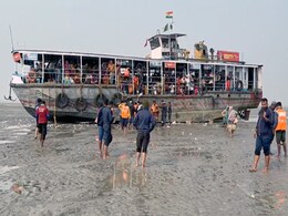 Watch: 600 Gangasagar Pilgrims Stranded In Ocean, Rescue On Watch: 600 Gangasagar Pilgrims Stranded In Ocean, Rescue On