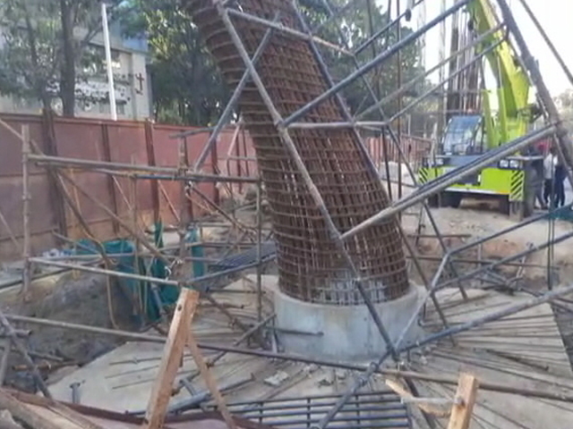 Bengaluru Metro Pillar Comes Crashing Down, Killing Woman, Son