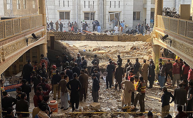33 Killed In Suicide Bomb Attack At Pak Mosque, Over 150 Injured