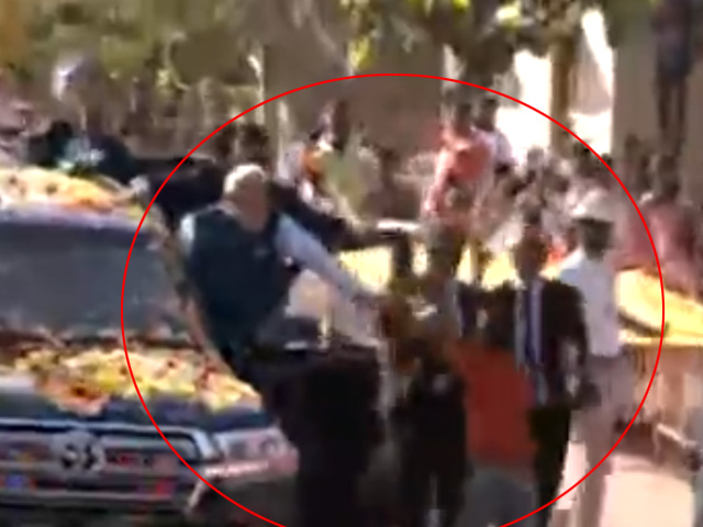 Video: PM Modi's Security Breached - As It Happened