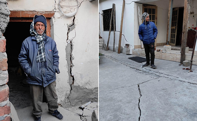 In Uttarakhand's "Sinking" Town, A Temple Collapses, Houses On Verge, People Out In Cold