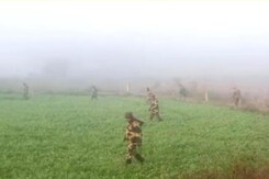Border Force Fires At Pak Drone, Pushes It Back Across Punjab Border Border Force Fires At Pak Drone, Pushes It Back Across Punjab Border