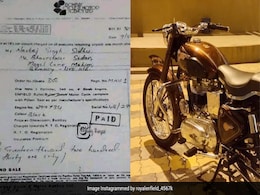 38 साल पहले मात्र 17 हजार रुपए में मिलती थी नई बुलेट, पुराना बिल देख नहीं होगा यकीन 38 साल पहले मात्र 17 हजार रुपए में मिलती थी नई बुलेट, पुराना बिल देख नहीं होगा यकीन