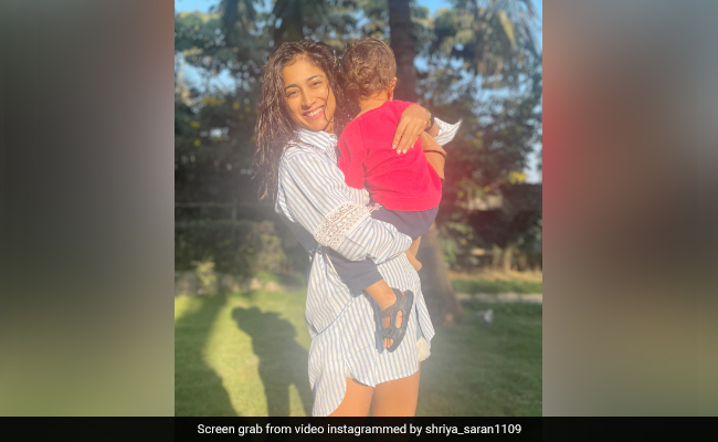 <i>Drishyam 2</i> Star Shriya Saran's Birthday Note For Daughter Radha